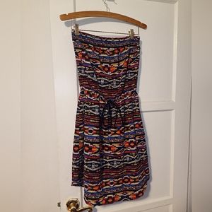Strapless summer dress or pool cover up